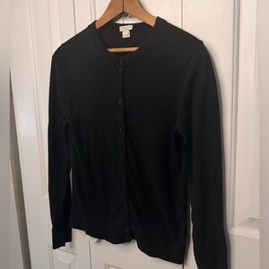 J. Crew Caryn Black Cardigan